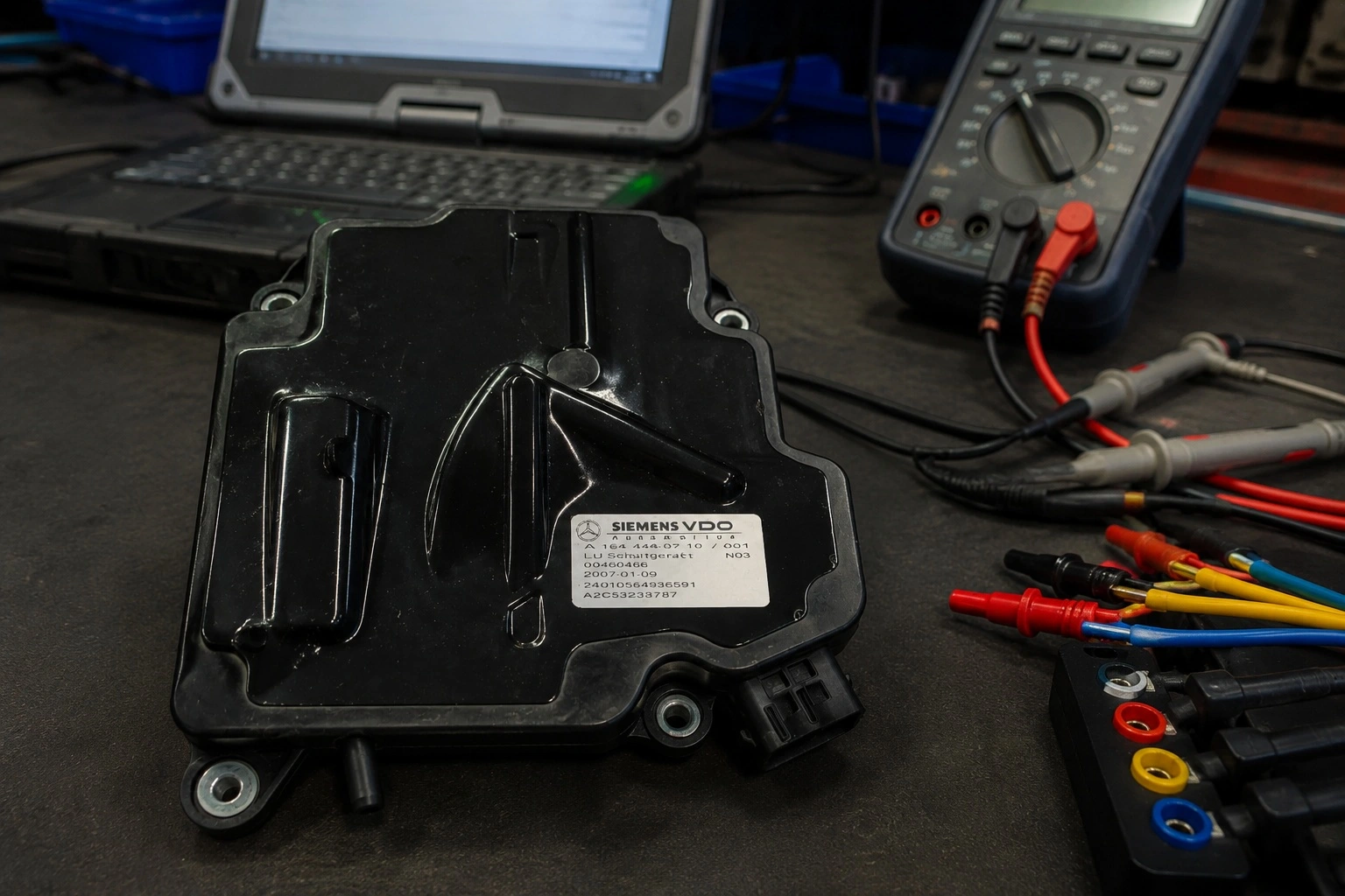 Prüfung des Mercedes ISM-Moduls A1644460710